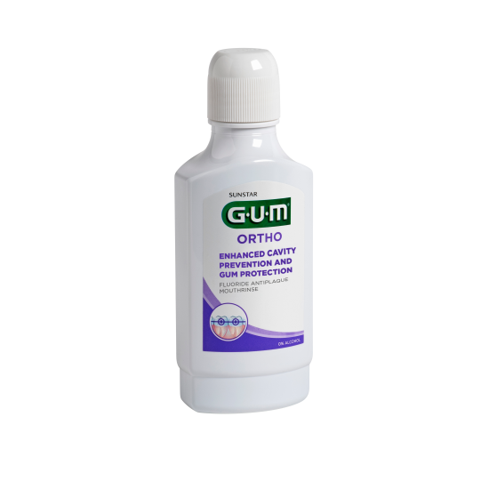 GUM ORTHO MOUNTHRINSE 300ml-PROMO for Start  JULY 2024